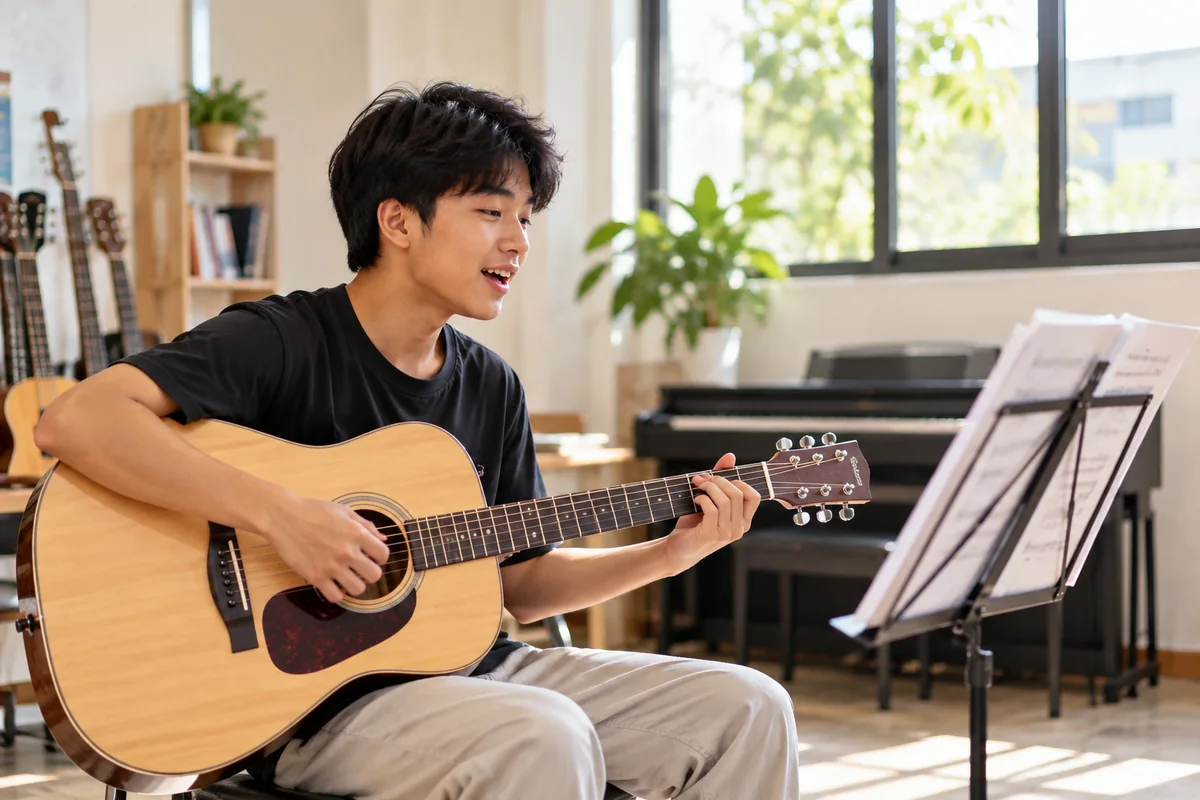 Học guitar đệm hát