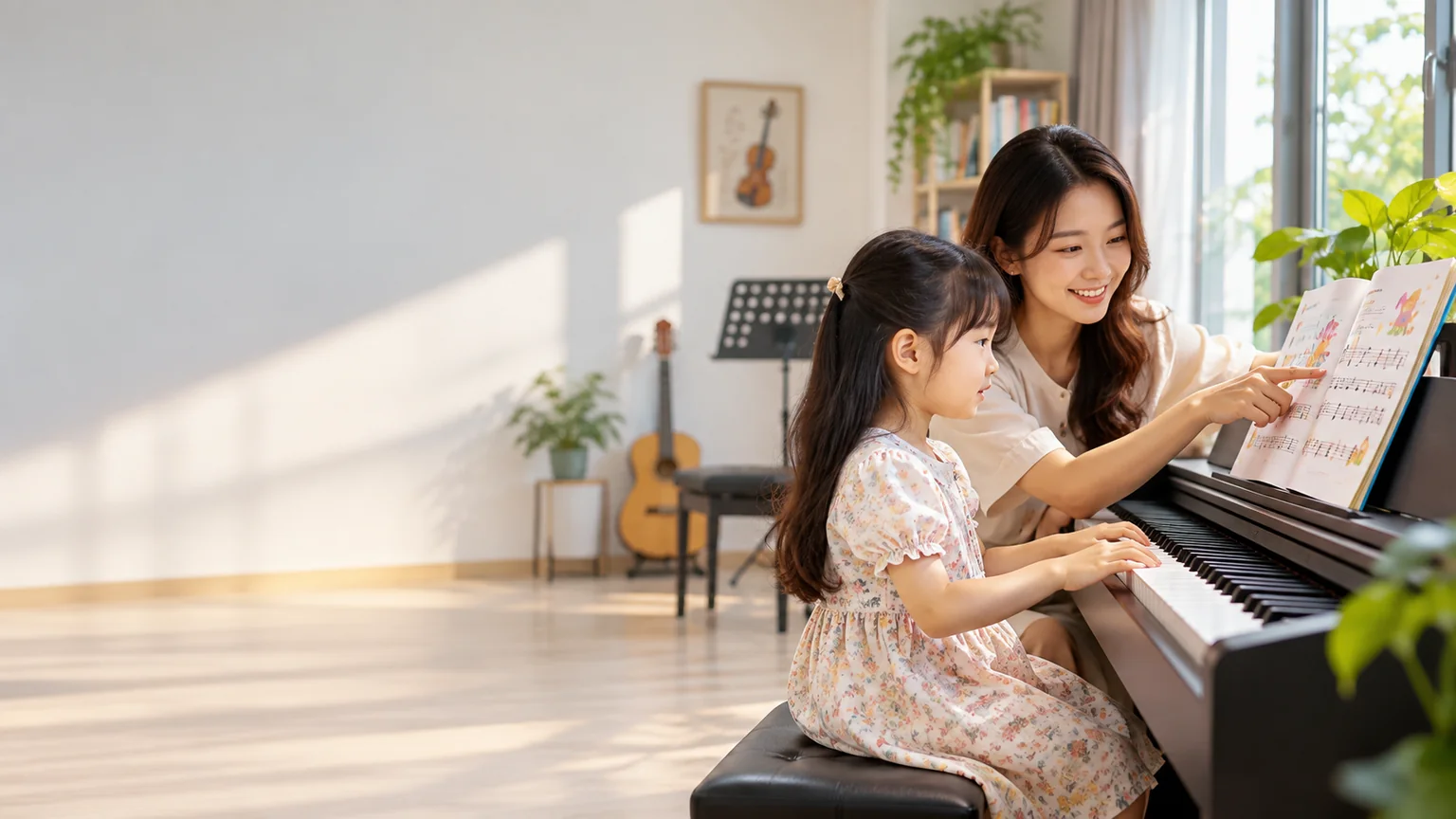 Lớp piano cơ bản cho bé